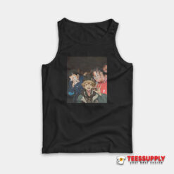 Drake Travis Scott Zenitsu Agatsuma Demon Slayer Tank Top