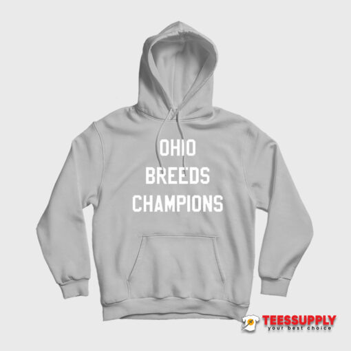 LeBron James Ohio Breeds Champions Hoodie