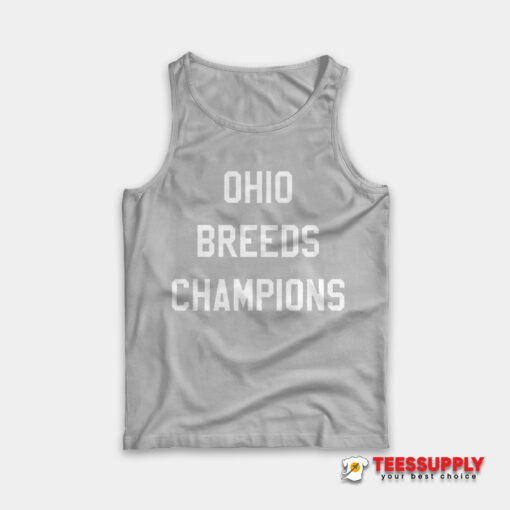 LeBron James Ohio Breeds Champions Tank Top