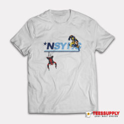 NSYNC Deadpool Wolverine T-Shirt