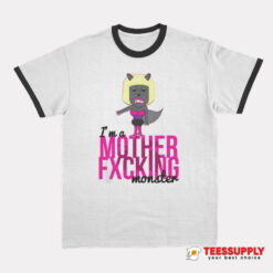 Nicki Minaj I’m A Mother Fxching Monster Ringer T-Shirt