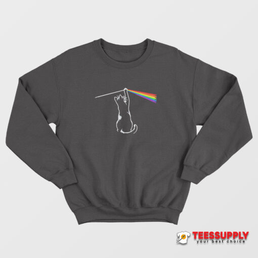 Pink Floyd Cat Rock Music Sweatshirt