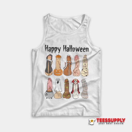 Sydney Sweeney Happy Halloween Penis Tank Top