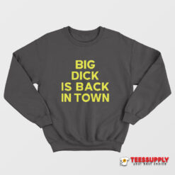 Jeremy Cummings Big Dick Is Back In Town Sweatshirt