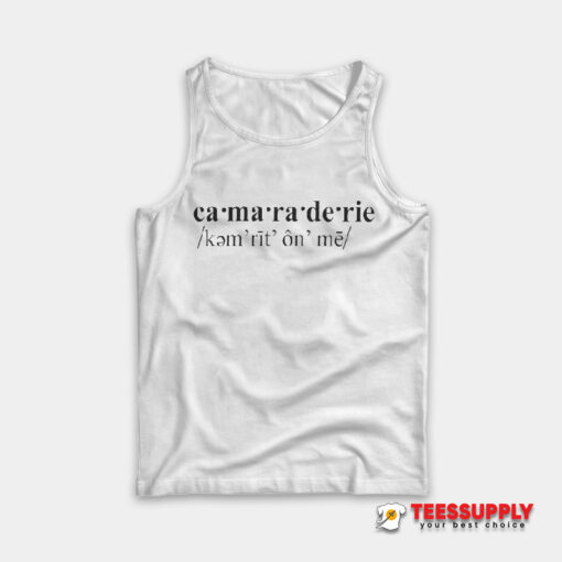 Sabrina Carpenter Camaraderie Tank Top