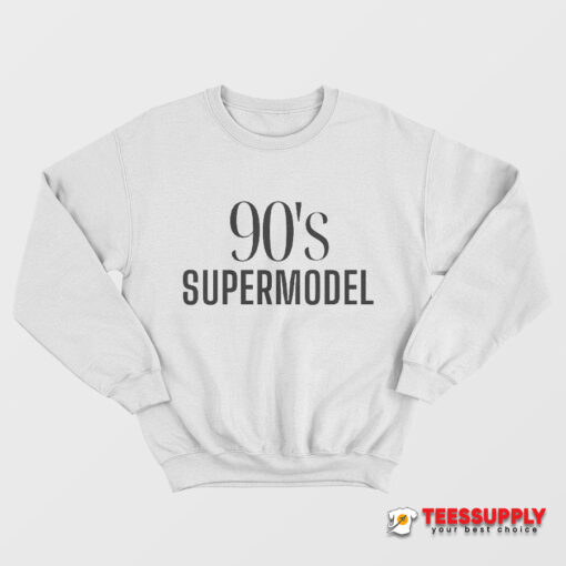 Heidi Klum 90s Supermodel Sweatshirt