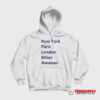 Heidi Klum New York Paris London Milan Amazon Hoodie