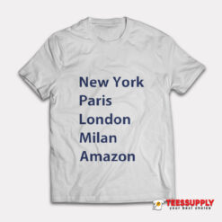 Heidi Klum New York Paris London Milan Amazon T-Shirt