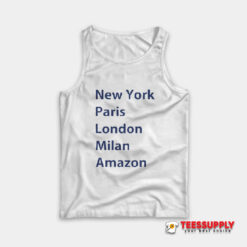 Heidi Klum New York Paris London Milan Amazon Tank Top