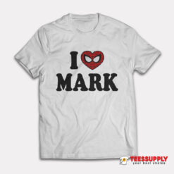 I Love Mark Spiderman T-Shirt