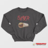 5 Layer Burrito Slayer Parody Logo Sweatshirt