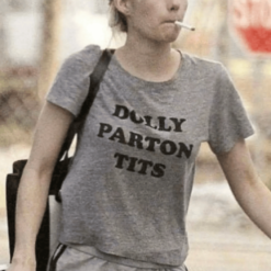 Emma Roberts Dolly Parton Tits T-Shirt