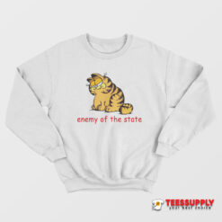 Enemy Of The State Garfield Sweatshirt