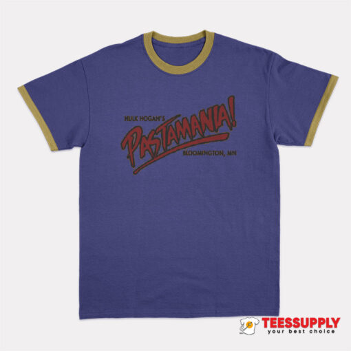 Hulk Hogan’s Pastamania Ringer T-Shirt