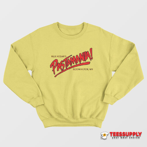 Hulk Hogan’s Pastamania Sweatshirt