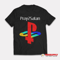 Playstation Pray Satan T-Shirt