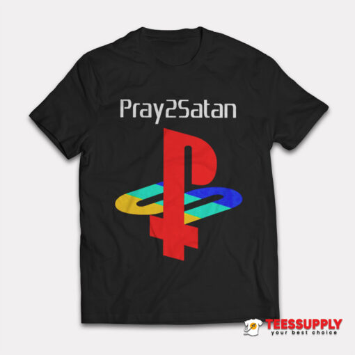 Playstation Pray Satan T-Shirt