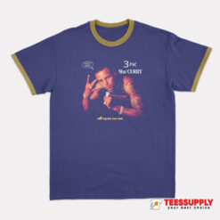 West Side 3 Pac Sha Curry Ringer T-Shirt