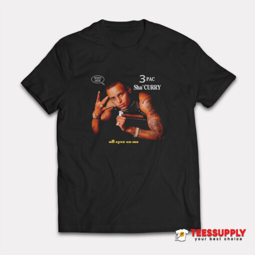 West Side 3 Pac Sha Curry T-Shirt