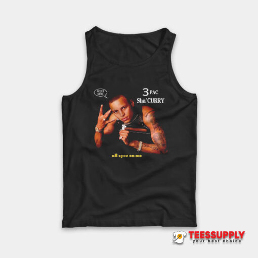 West Side 3 Pac Sha Curry Tank Top