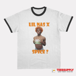 Lil Nas x Ice Spice Ringer T-Shirt