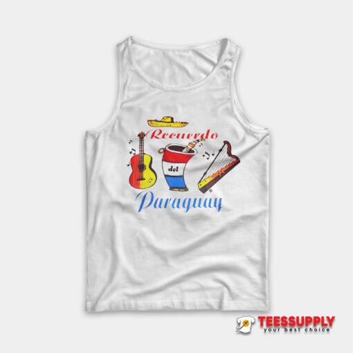 Recuerdo Del Paraguay Tank Top