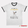 Snoopy I’m Going To Let God Fix It Ringer T-Shirt