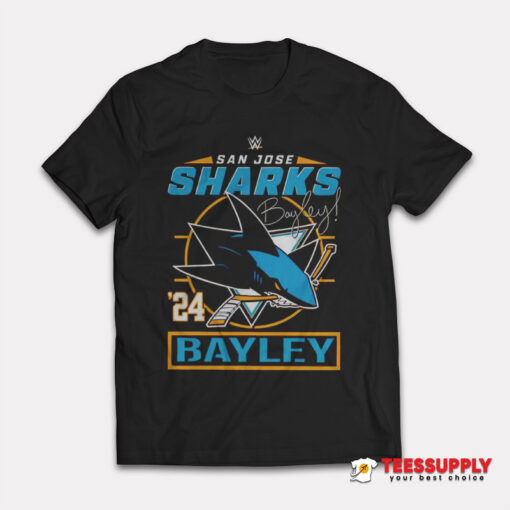 Bayley Hockey San Jose Sharks Bayley T-Shirt