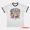 Big 12 Mascots Family Greater Than Twelve Ringer T-Shirt