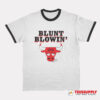 Blunt Blowin’ Bull Ringer T-Shirt