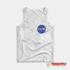 Cum NASA Logo Parody Tank Top