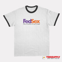 Fed Sex FedEx Ringer T-Shirt