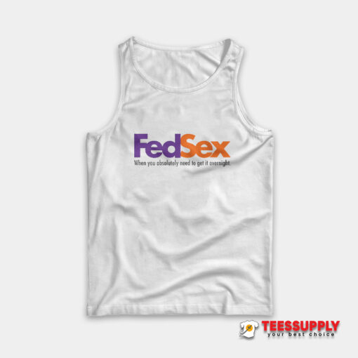 Fed Sex FedEx Tank Top