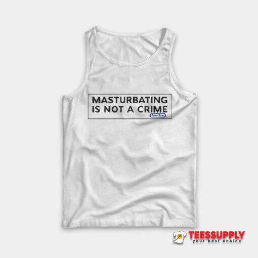 Porn Star Skate Masturbating is Not a Crime Tank Top