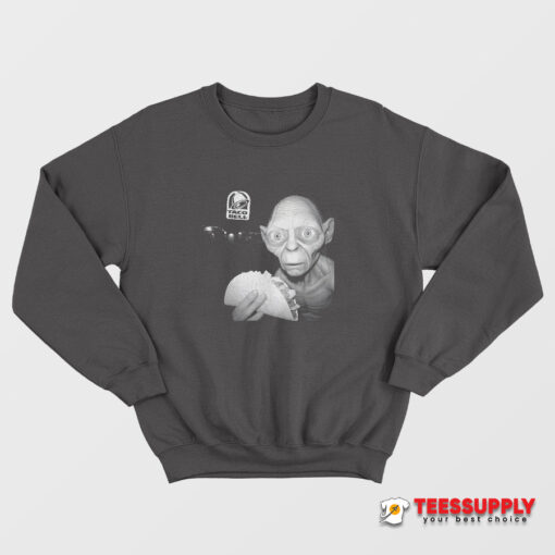 The Lord Of The Rings Gollum Taco Bell Sweatshirt