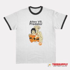 Alien Vs Predator Michael Jackson Et Ringer T-Shirt