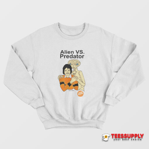 Alien Vs Predator Michael Jackson Et Sweatshirt